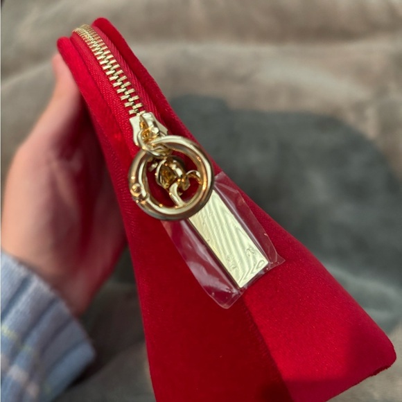 Carolina Herrera Red Clutch Bag - Picture 3 of 5